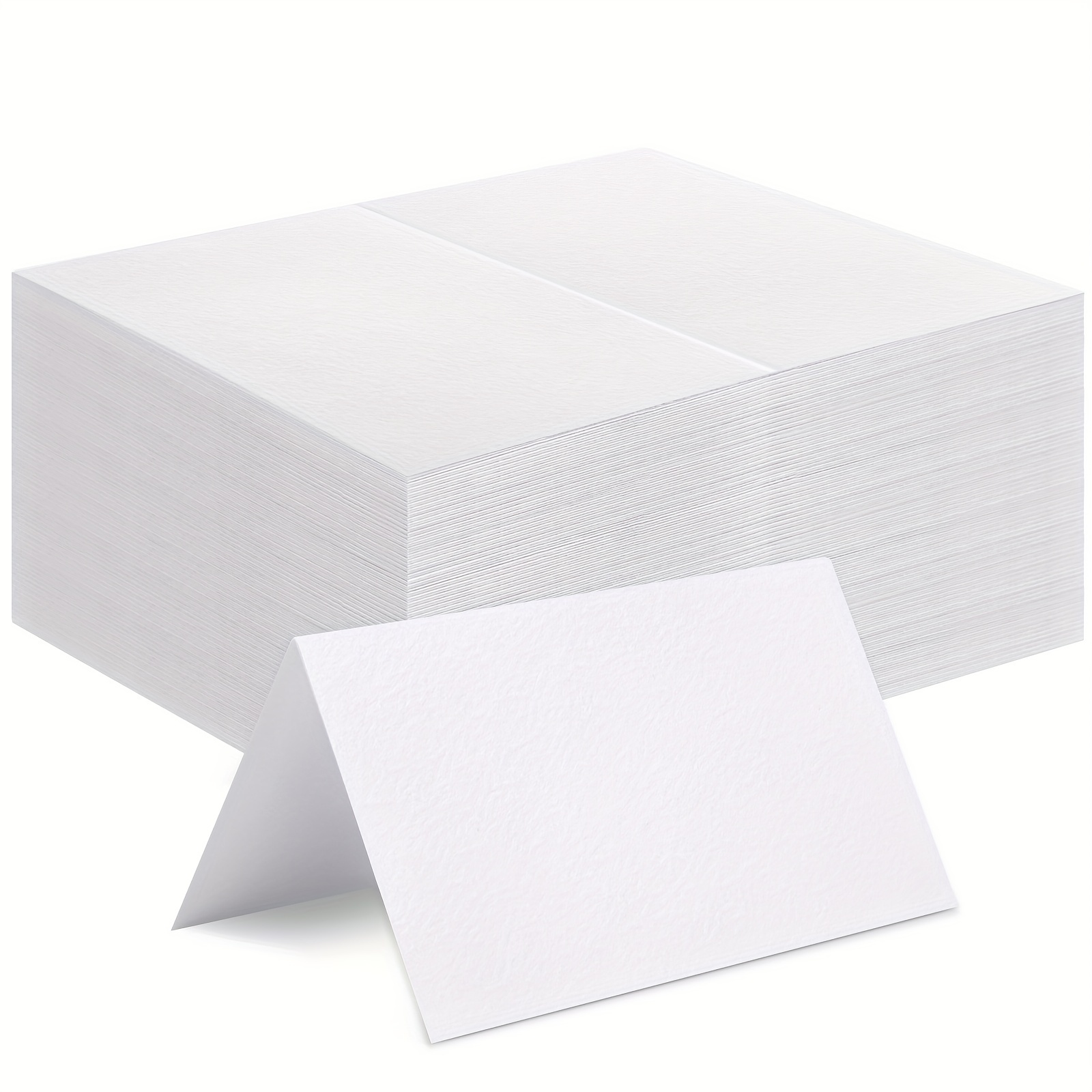 100 Feuilles Noir Papier Cartonné, 15x10 cm Vierges en Papier Kraft Cartes,  Cartes de Message, Papier Kraft Mémoire Carte, Cartes de Visite de