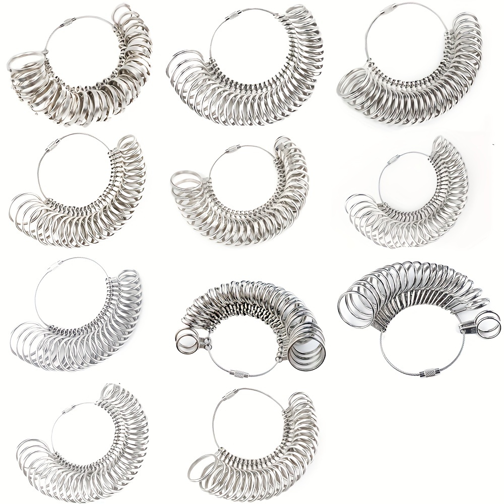 Ring Sizer Measuring Tool Metal Ring Sizer Guage Sizes Ring - Temu United  Arab Emirates