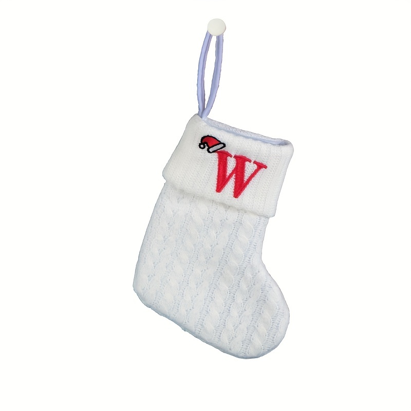 Knit Monogram Christmas Stocking Red B - Wondershop™