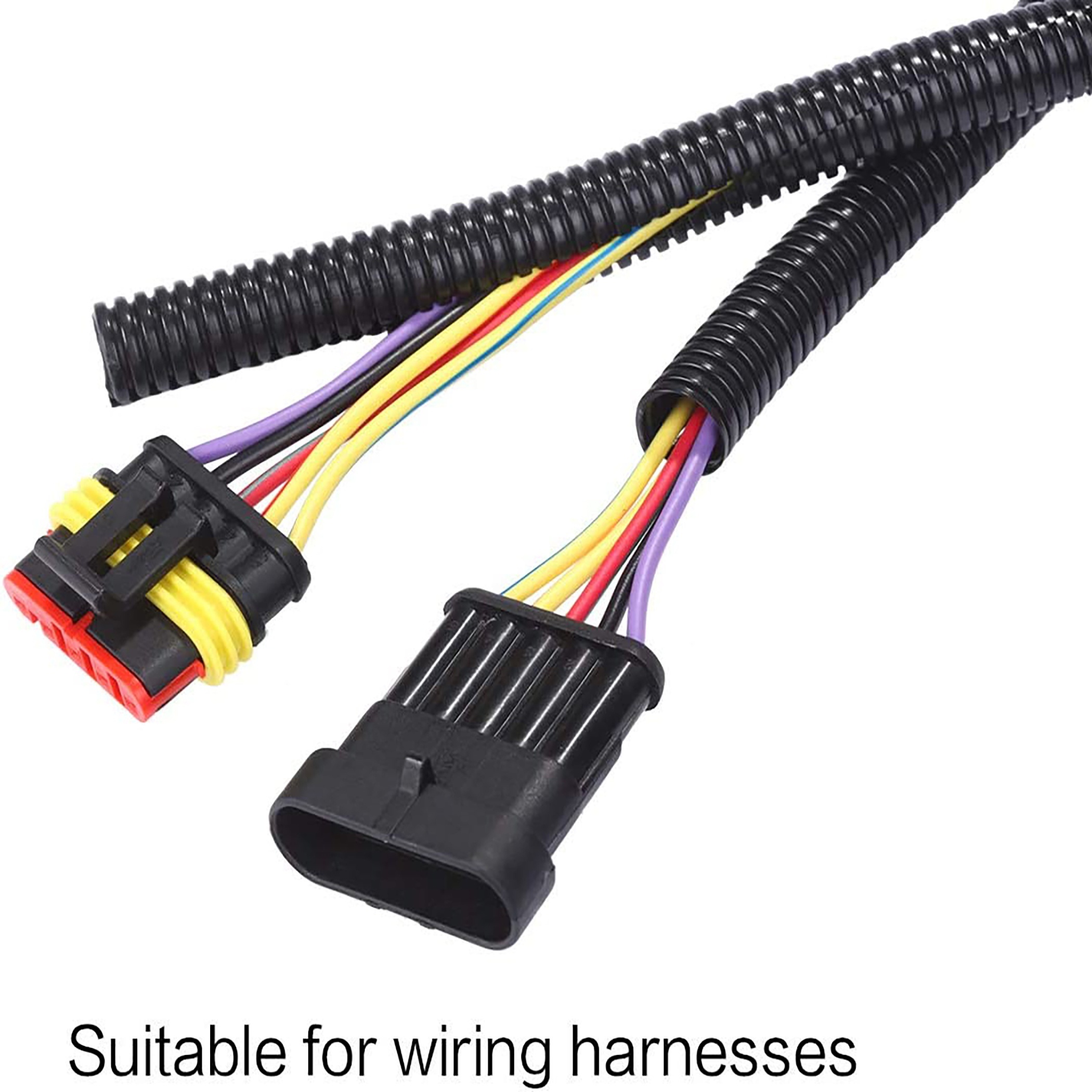 Split Wire Loom Tubing Wire Conduit Cable Organizer Cable - Temu