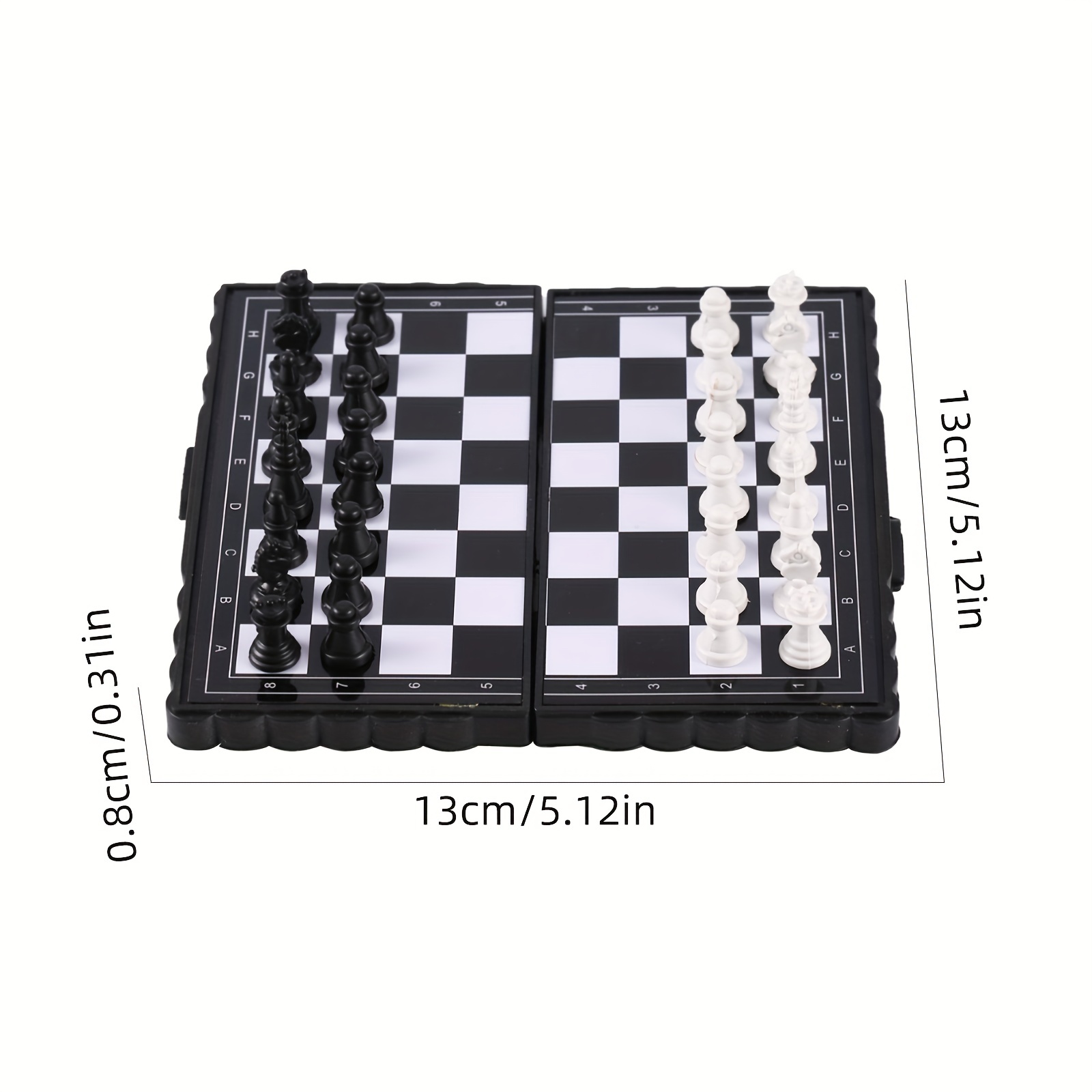 Folding Magnetic International Chess Magnetic International Chess