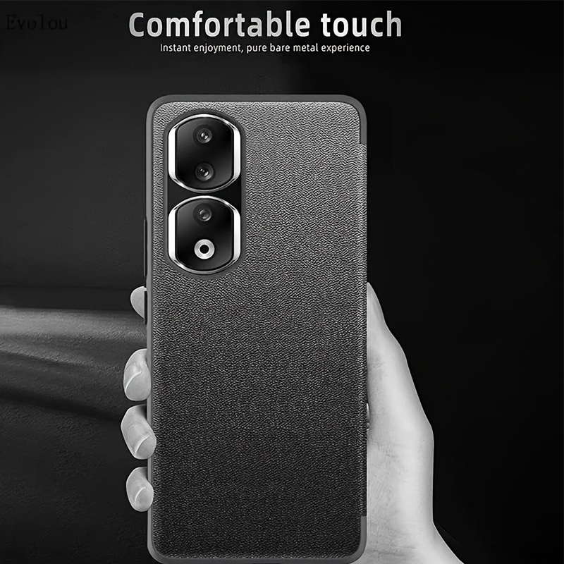 Original HONOR 90 Pro / 90 Phone PU Leather Back Case Cover