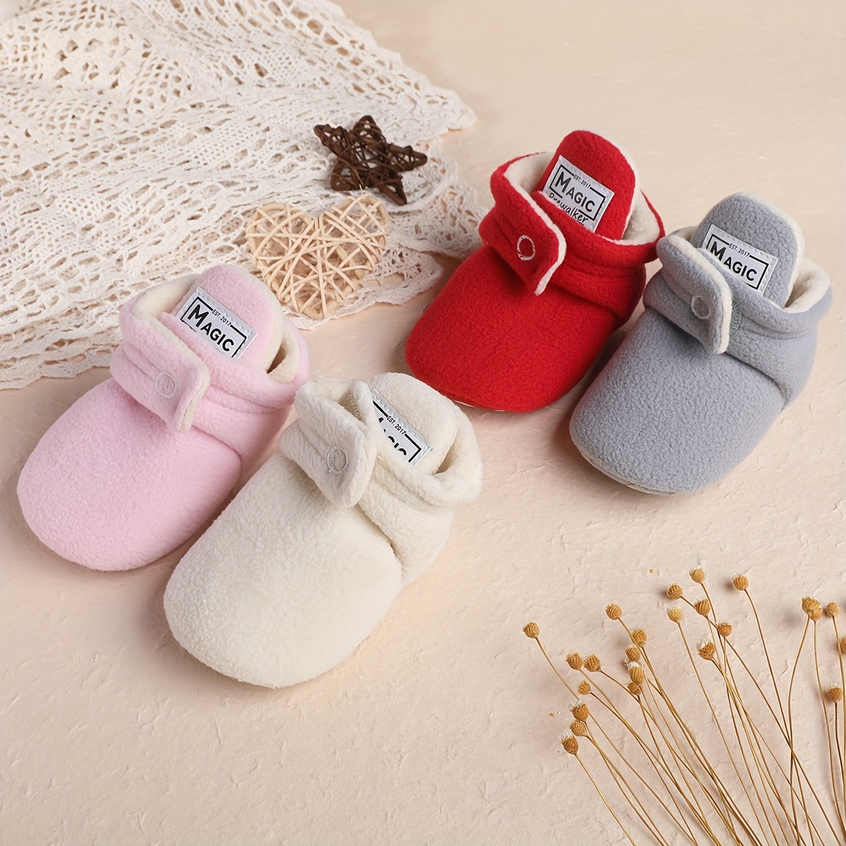 Newborn baby girl online slippers