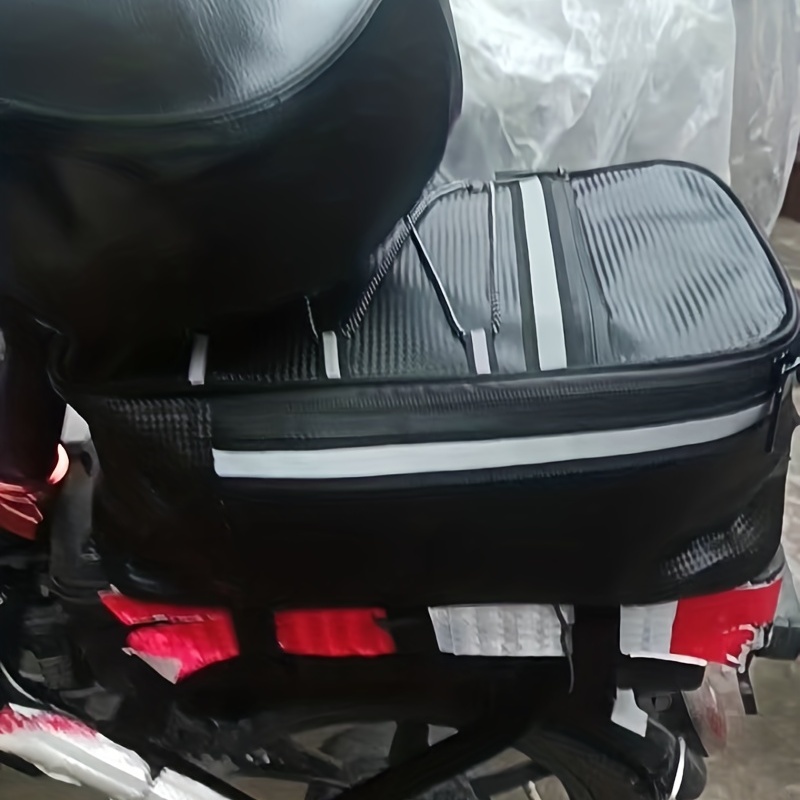 Paquete Estante Trasero Bicicleta Montaña Bolsa Asiento - Temu