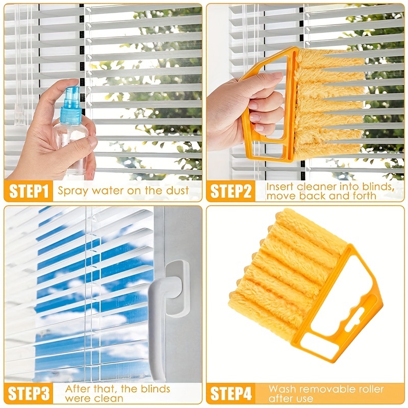 Window Venetian Blinds Cleaning Tools Window Blinds Dusting - Temu