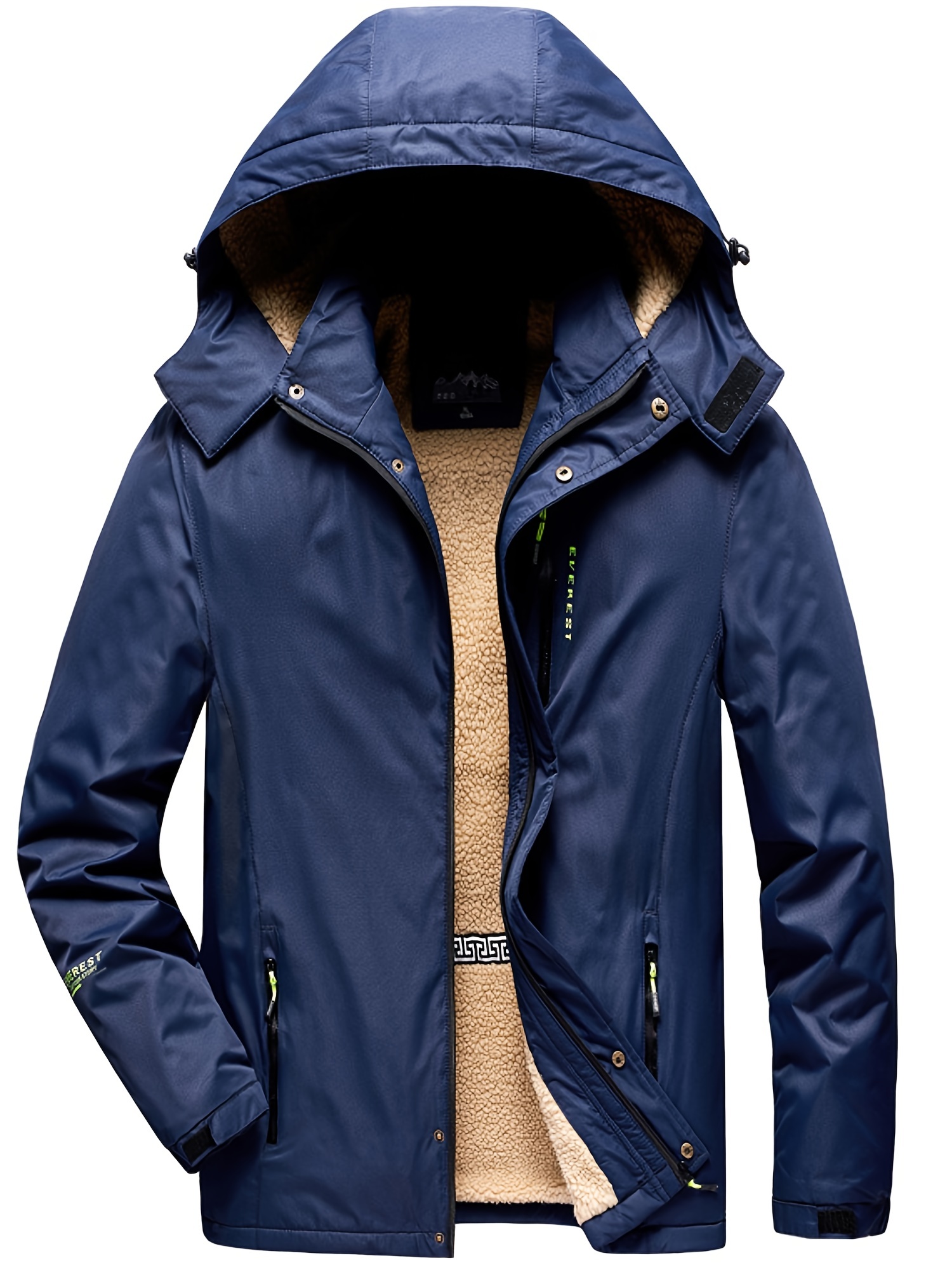 SauceZhan-chaqueta encerada clásica para hombre, gabardina de lana,  impermeable, tela de cera sin aceite, camionero de invierno - AliExpress