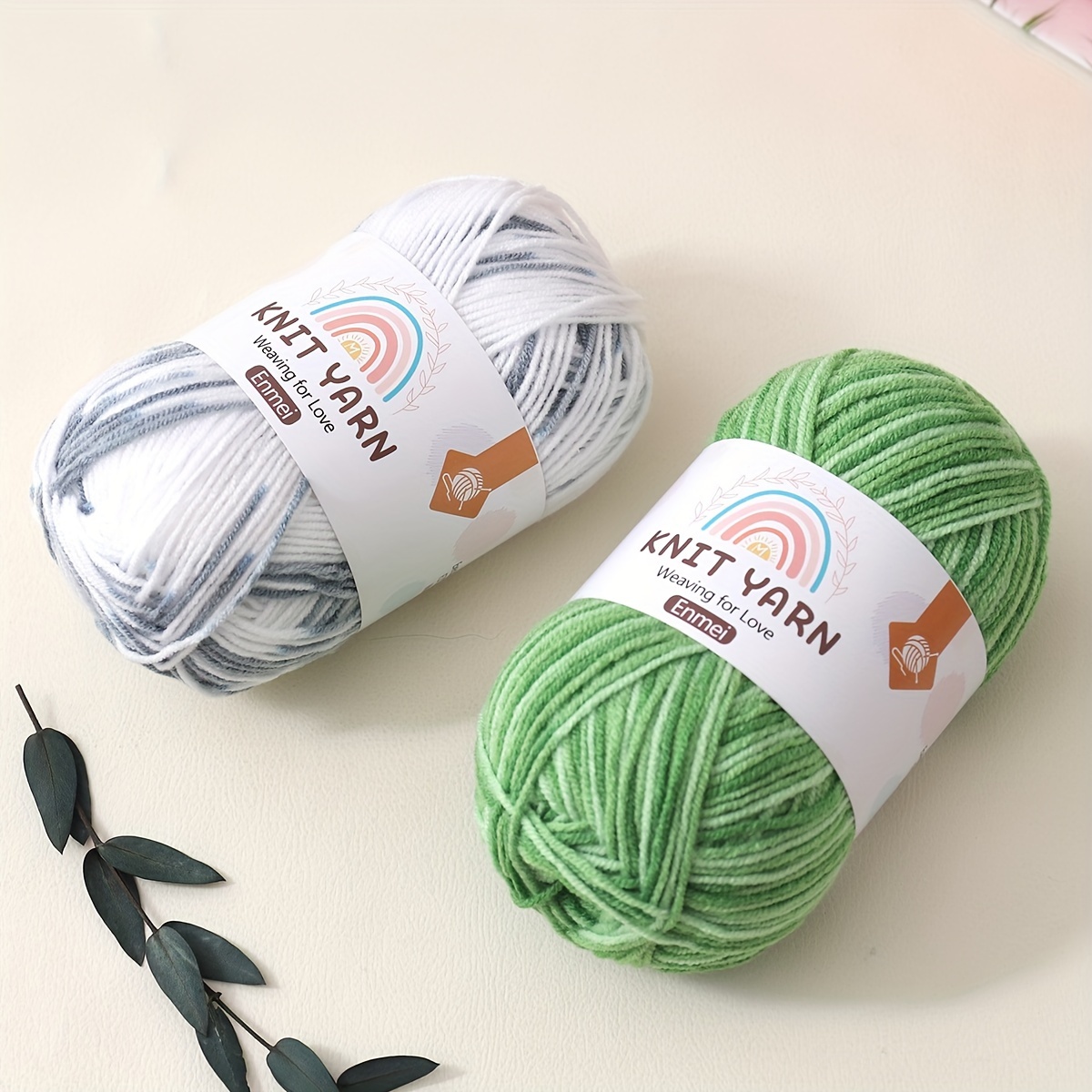 Cotton Yarn for Weaving, Knitting, and Crochet