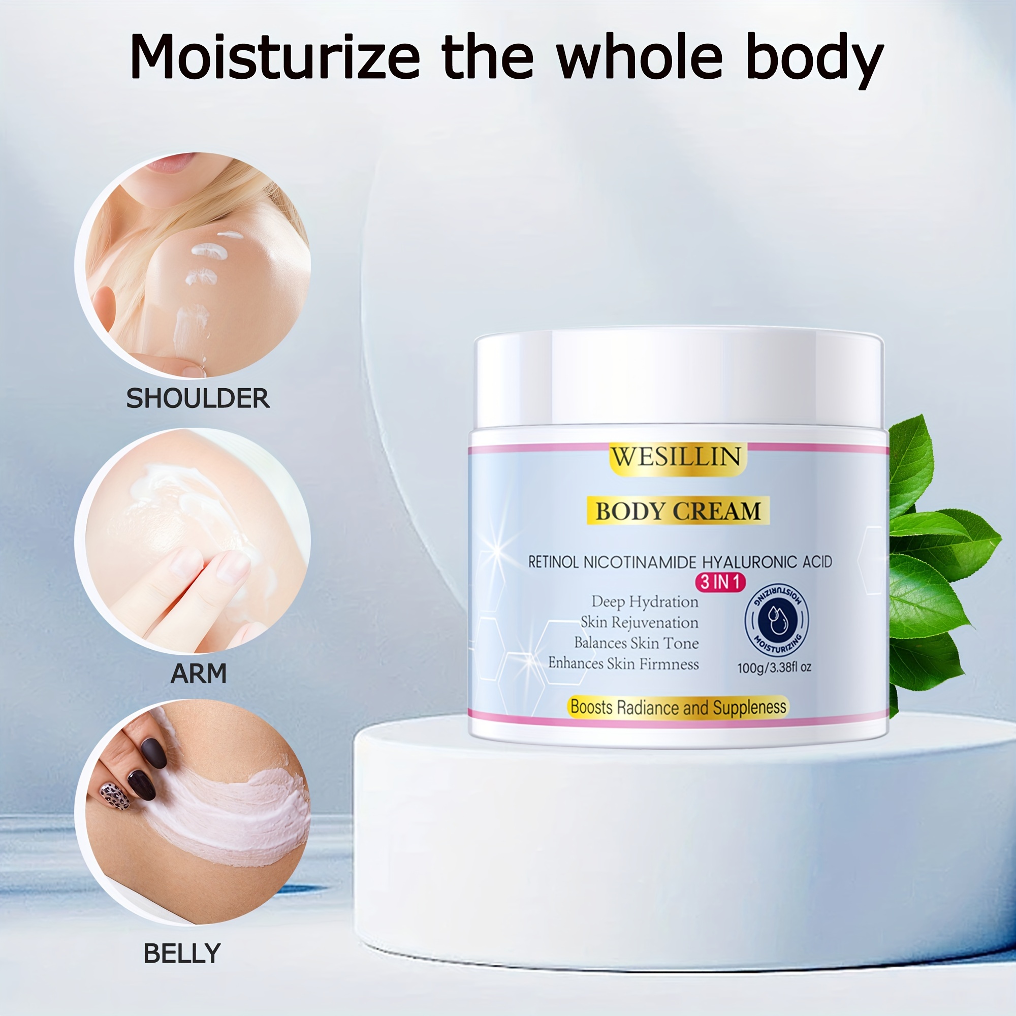 Deep Moisture Body Cream Women Skin Care Body Lotion 24 hour - Temu