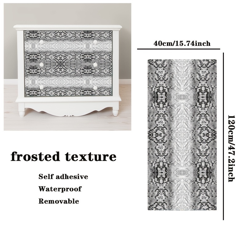 Snakeskin Pattern Peel and Stick Removable Wallpaper