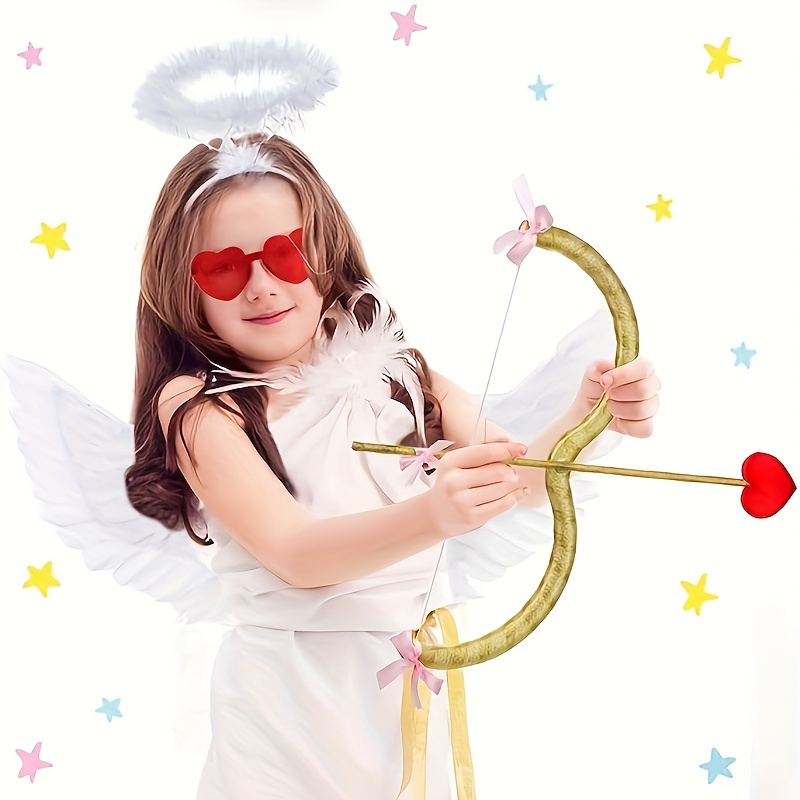 Arc et flèche de Cupidon de la Saint Valentin : Deguise-toi, achat de  Accessoires