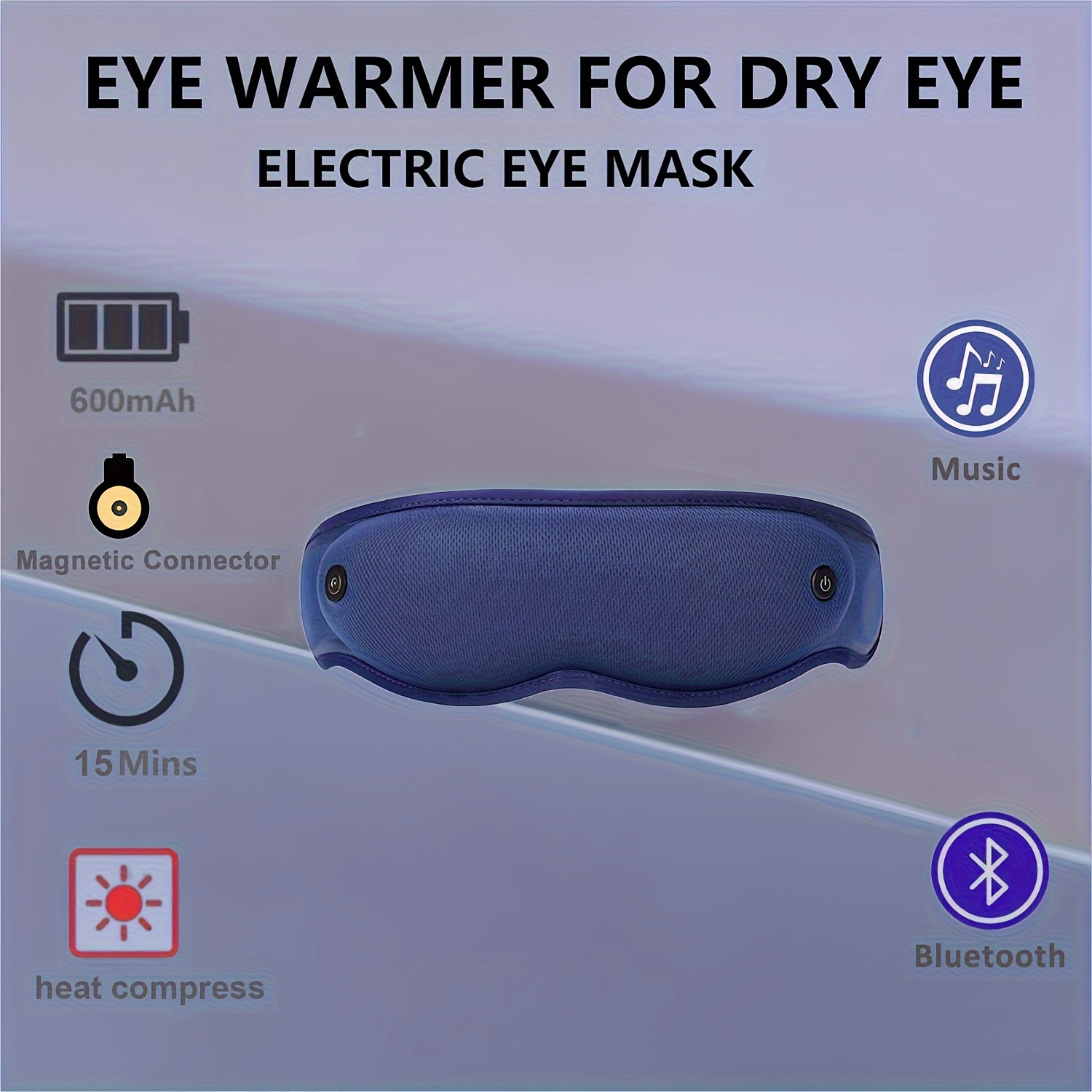 Eye Massager that Relieves Sinus, Dry Eye, and Migraine Headaches