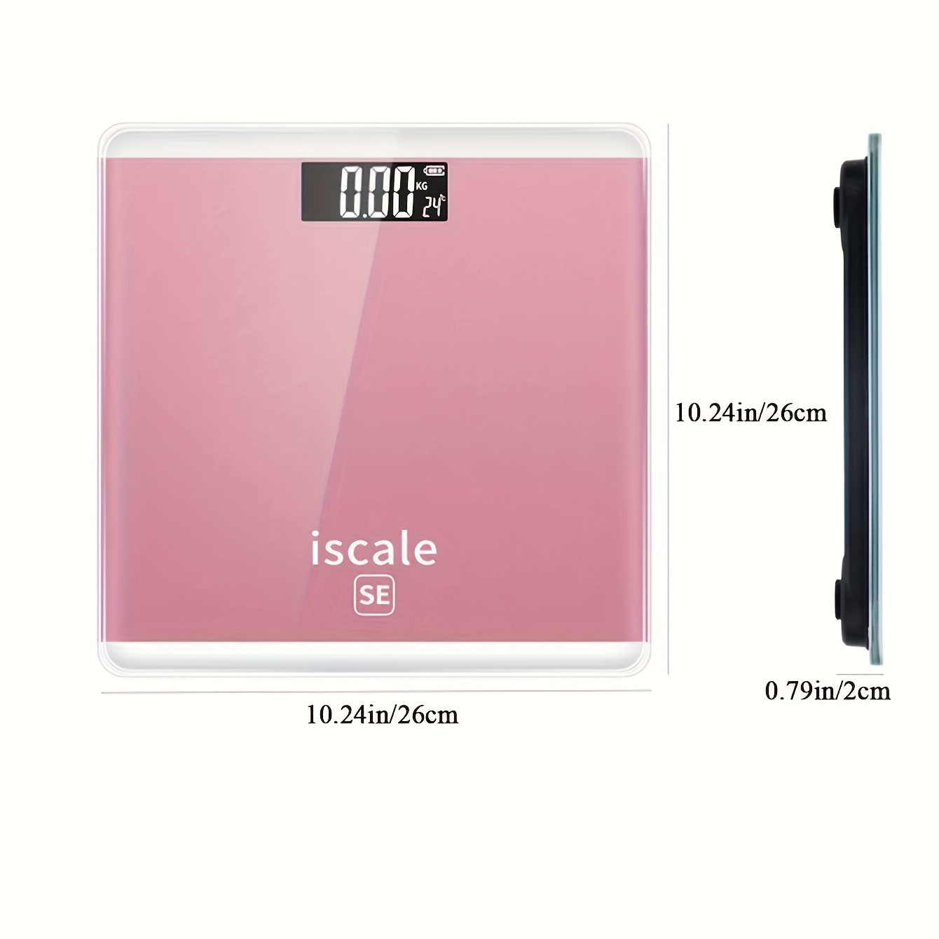 Rose Golden Mini Weight Scale, Household Electronic Scale, Smart Body  Weight Scale, Weighing Electronic Scale, Se - Temu