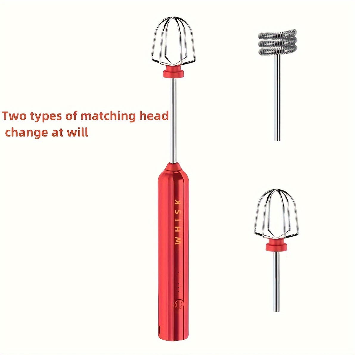 Power Coffee Frother *red