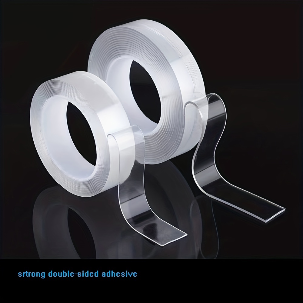 Double Sided Adhesive Tape Washable Traceless Tape Sticky - Temu