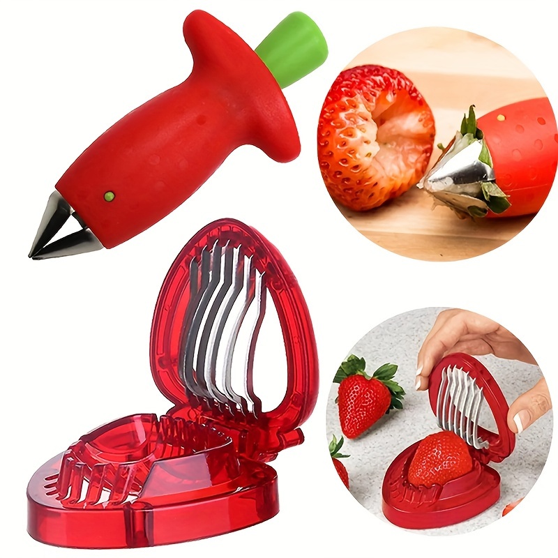 Équeuteur de Fraises et Tomates, Décortiqueur de Fraises en Forme