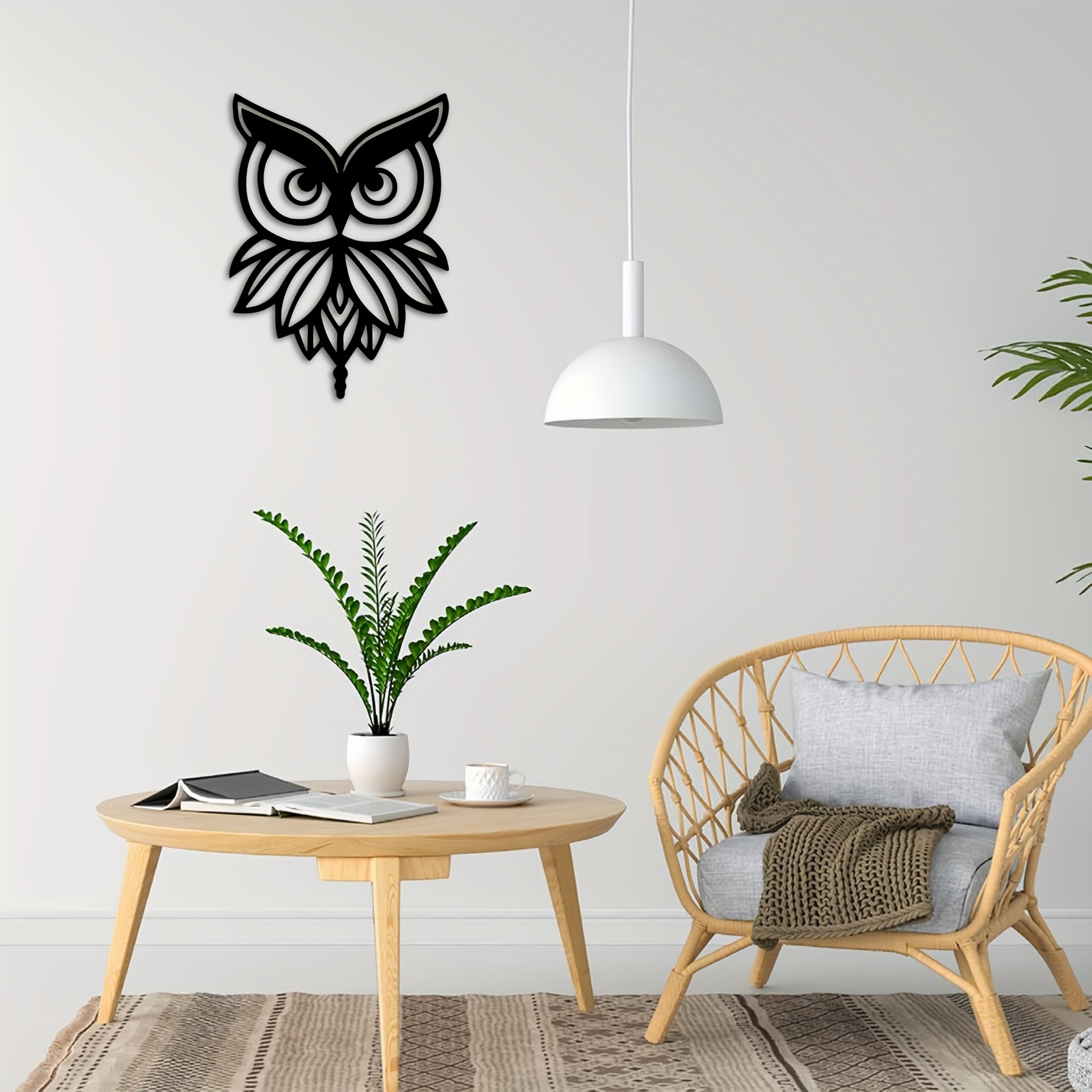 Luxury Owl Wall Decor Modern Metal Wall Hanging Art Birthday - Temu