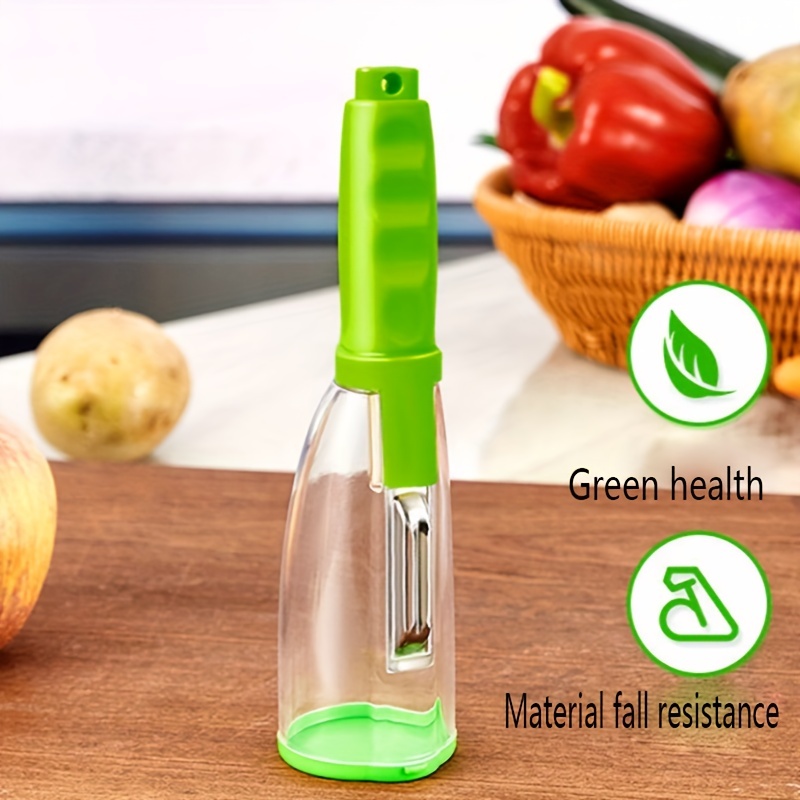 Storage Peeler Peelers With Trash Can Fruit Vegetable Peeler