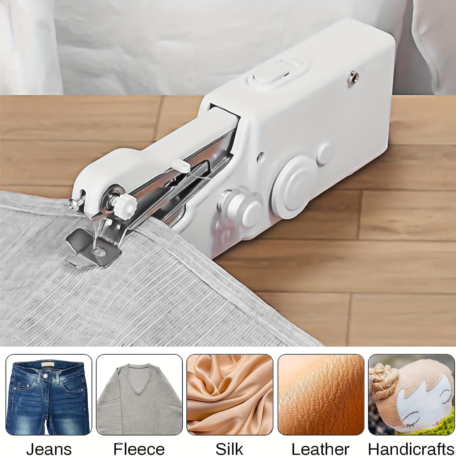Portable Handheld Sewing Machine Quick Stitch Tool For - Temu