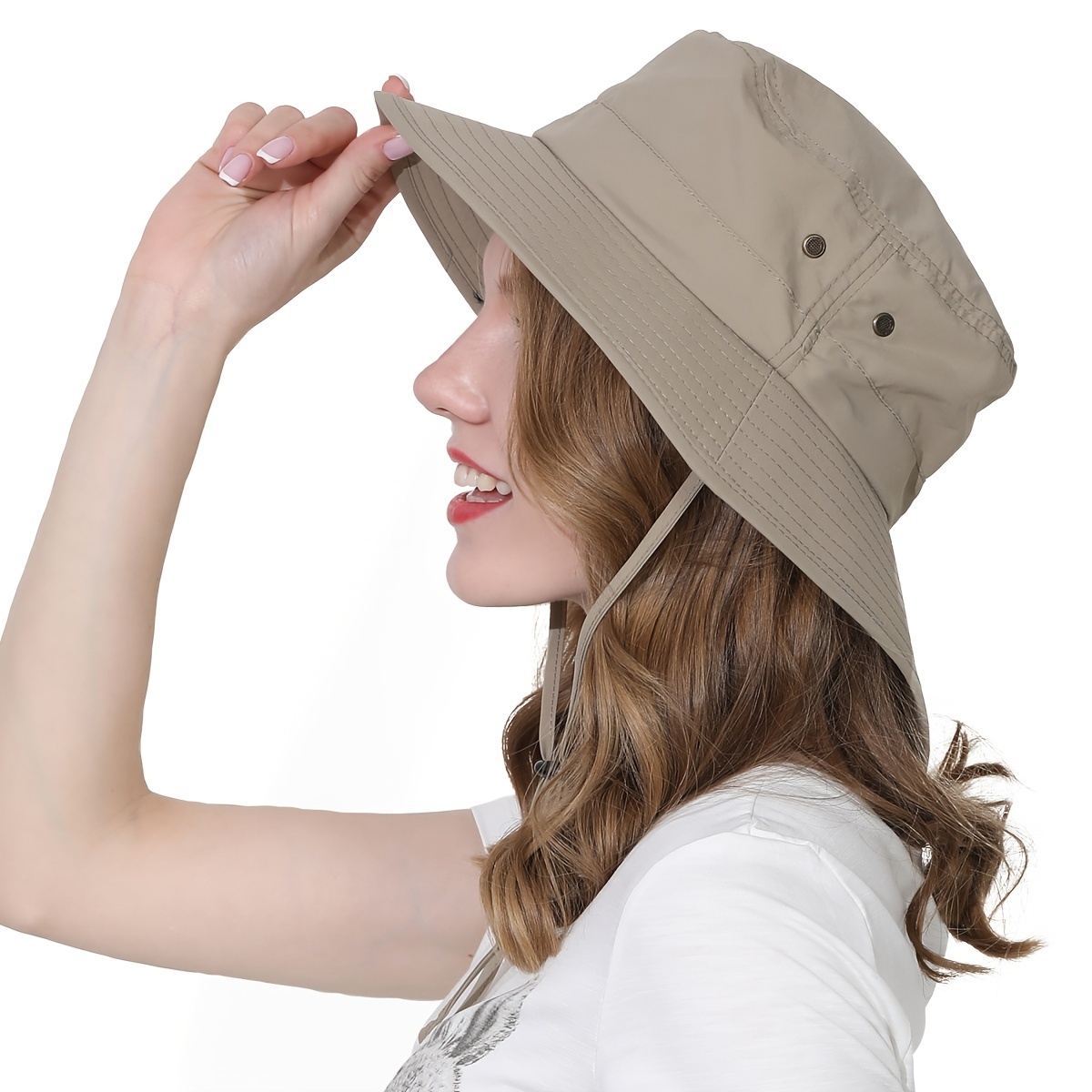 Quick Drying Anti UV Wide Brim Hiking Hat For Men Ideal For Outdoor  Activities, Fishing, And Summer Unisex Baseball Cap Y200714 From Shanye08,  $19.46