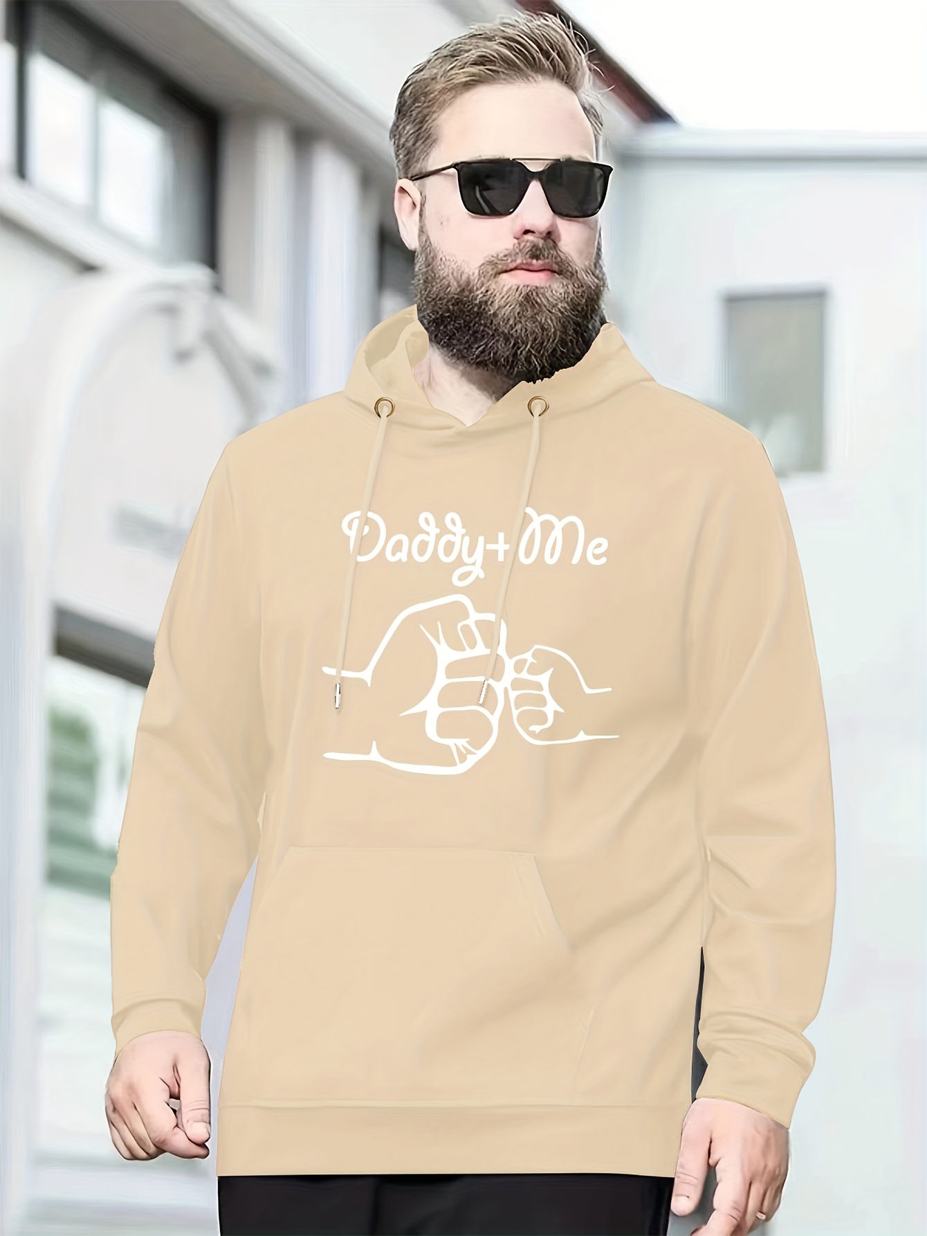 Plus Size Mens Dad Me Fists Beating Print Hooded Sweatshirt Oversized  Hoodies Fashion Casual Tops For Spring Autumn Mens Clothing - Men's Big u0026  Tall - Temu Slovenia
