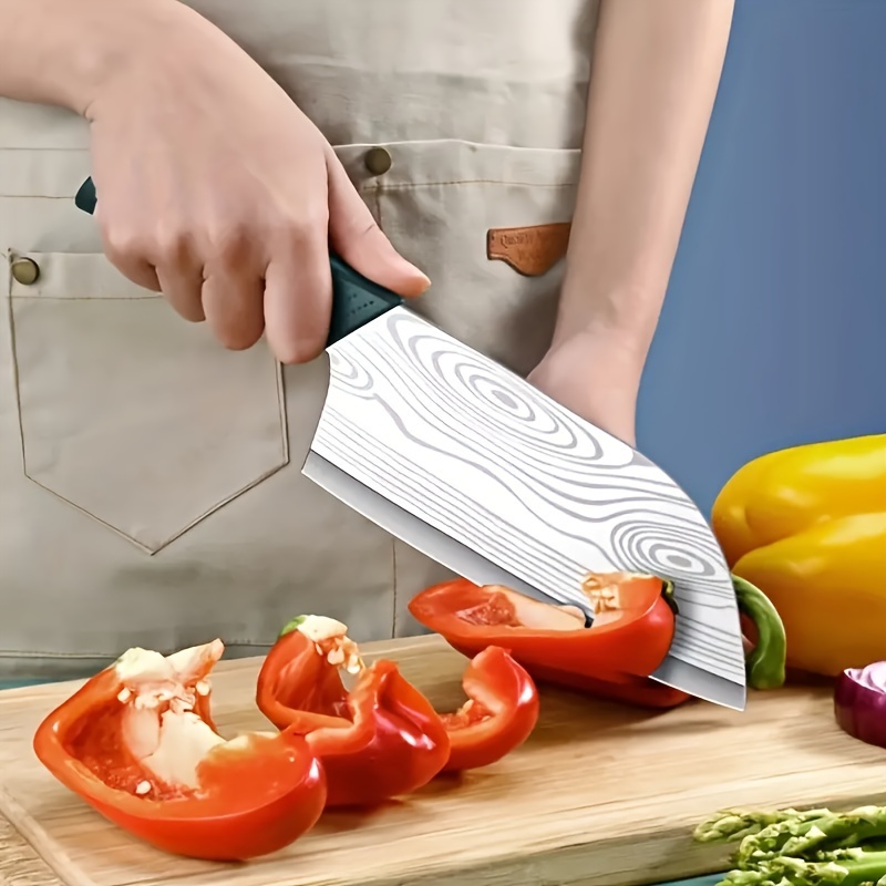 Stainless Steel Kitchen Knife Set Household Knife Stainless - Temu