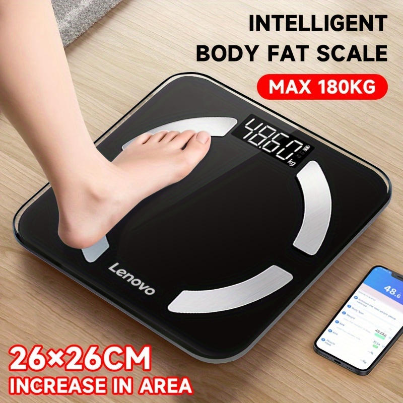 Body Fat Analyzer Weight Scale - Black