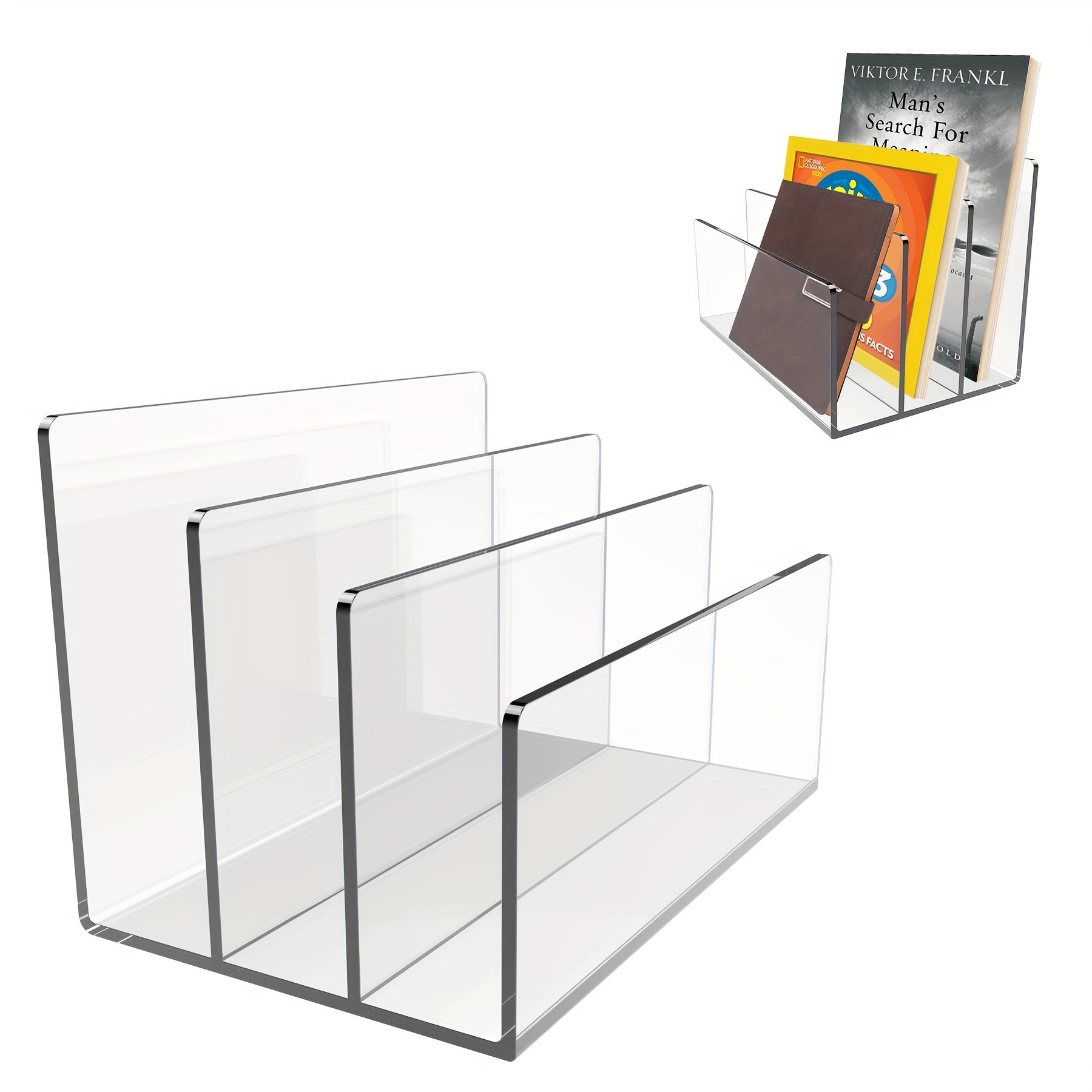  Boloyo Assemble Acrylic Display Stand Without Ledge
