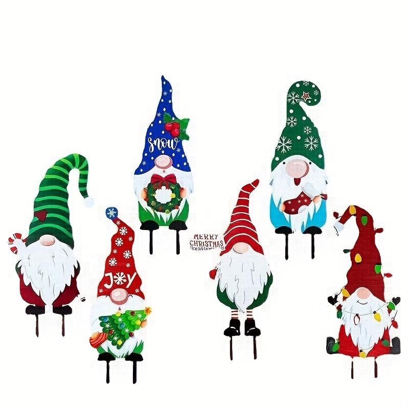 1pc Decorazioni Natalizie Esterno Gnome Santa Benvenuto - Temu Switzerland