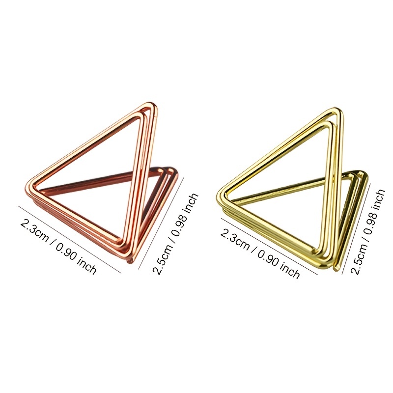 1pc creative desktop storage triangle card holder message holder hotel menu holder wedding table number holder 2 5 2 3cm 0 98 0 90inch