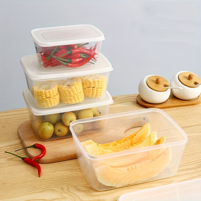 Airtight Food Storage Containers With Lids Plastic Kitchen - Temu