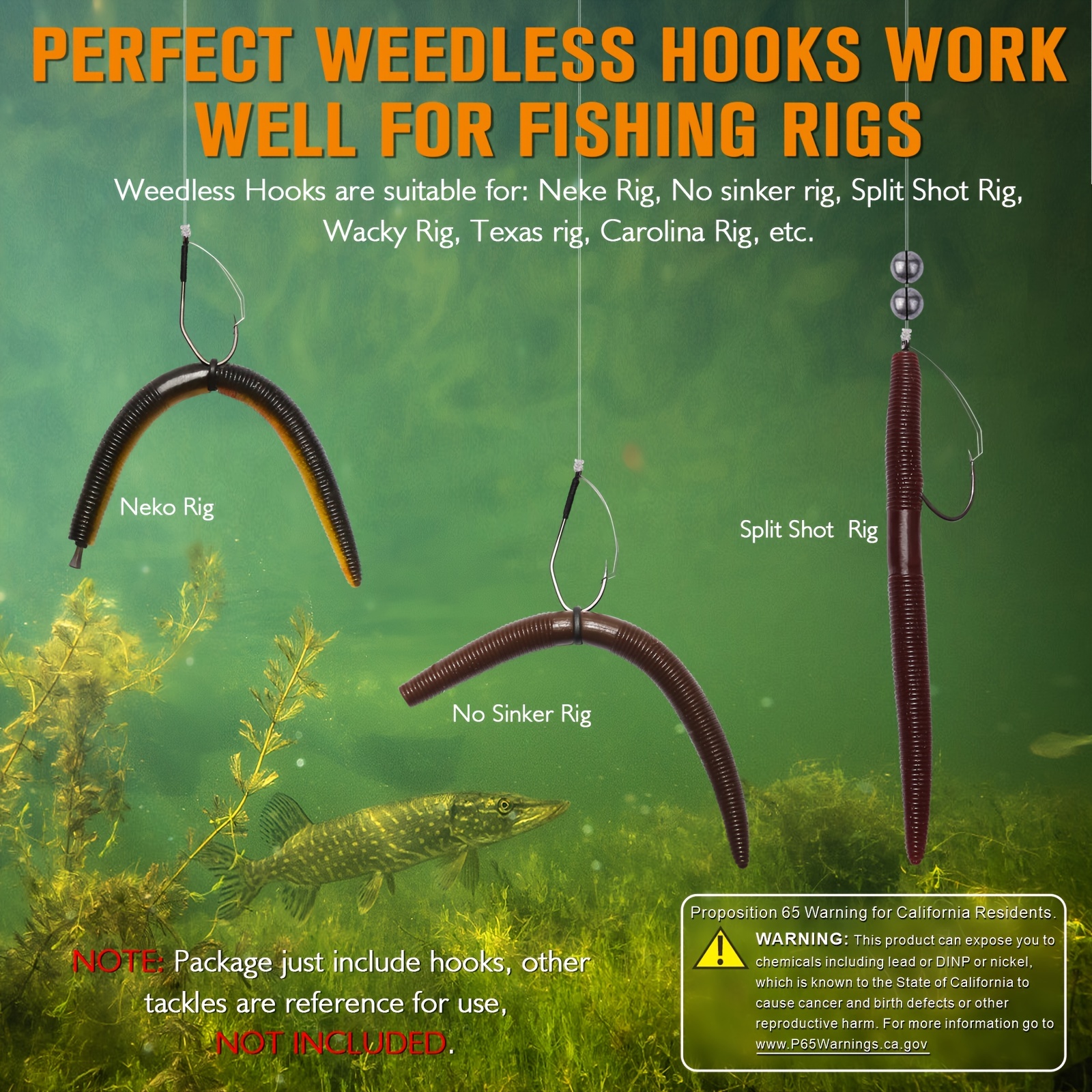 Weedless Hooks Pro v Bend Design Fishing - Temu