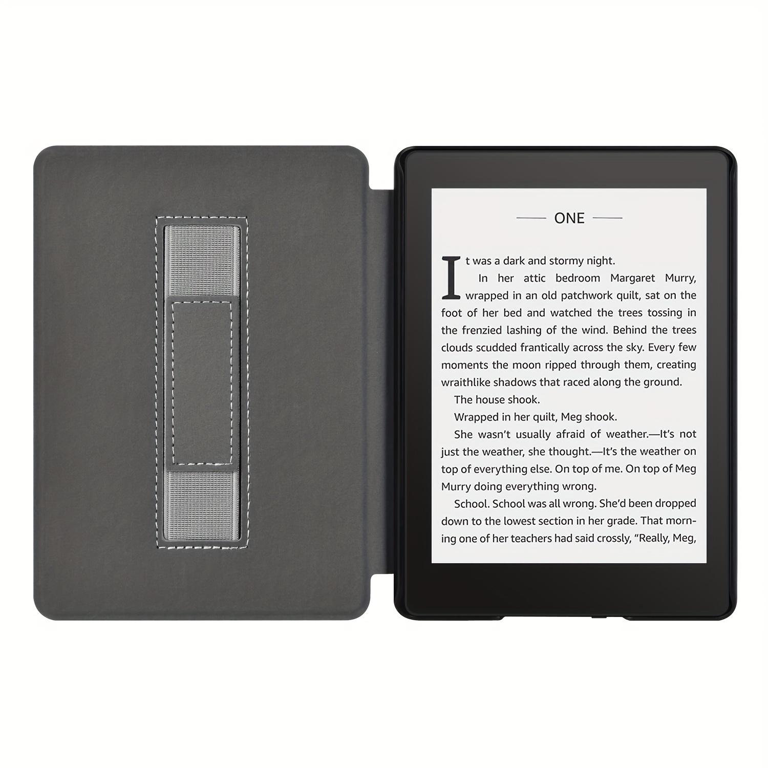 Funda de tela Kindle (11.ª generación *versión de* 2022; no se ajusta a los  dispositivos Kindle Paperwhite ni Kindle Oasis) - Negro