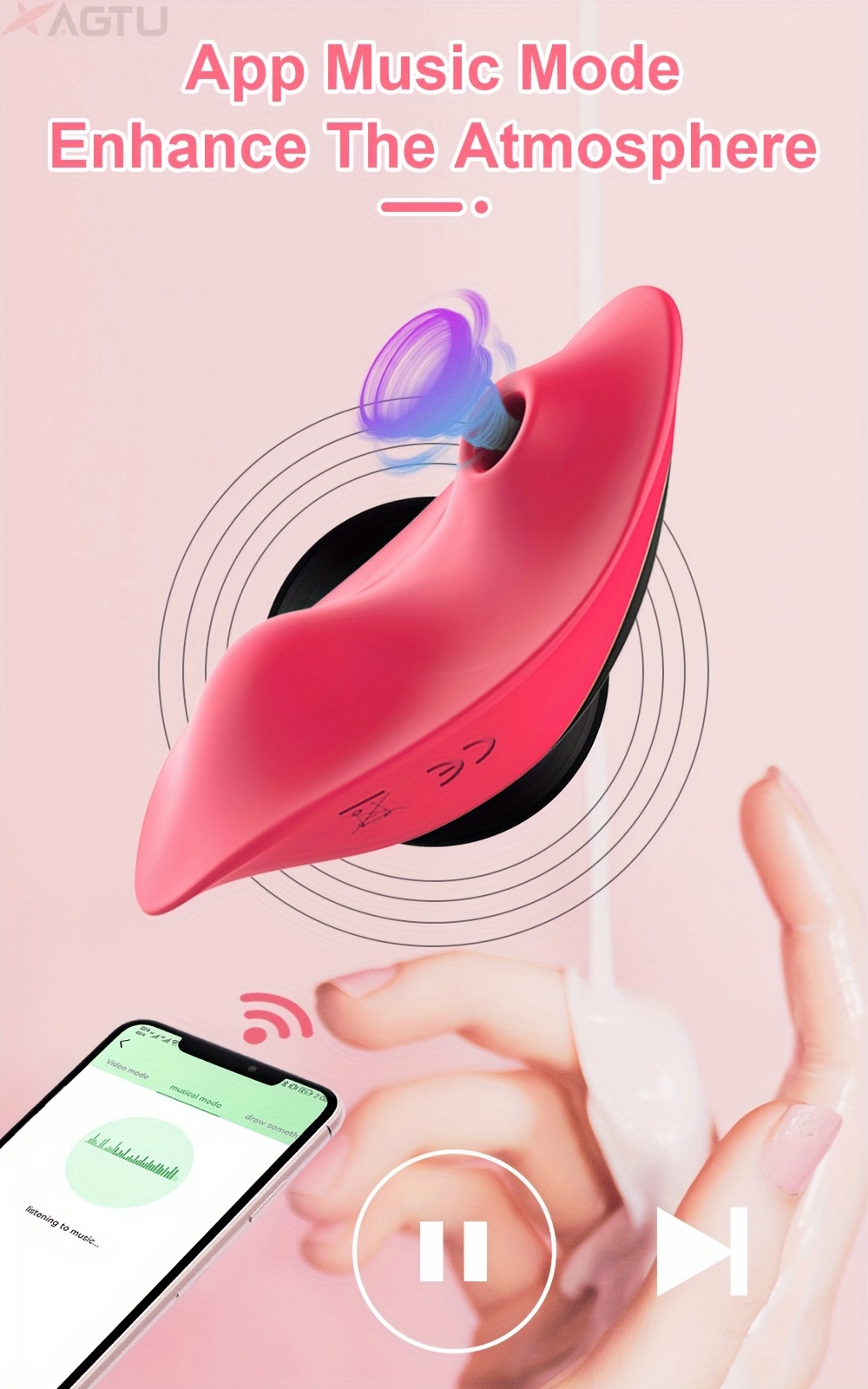 1pc butterfly vibrator app remote control wearable panty   vibrators g spot butterfly vibrators with 9 vibration massager waterproof charging   toys for women or couples details 10