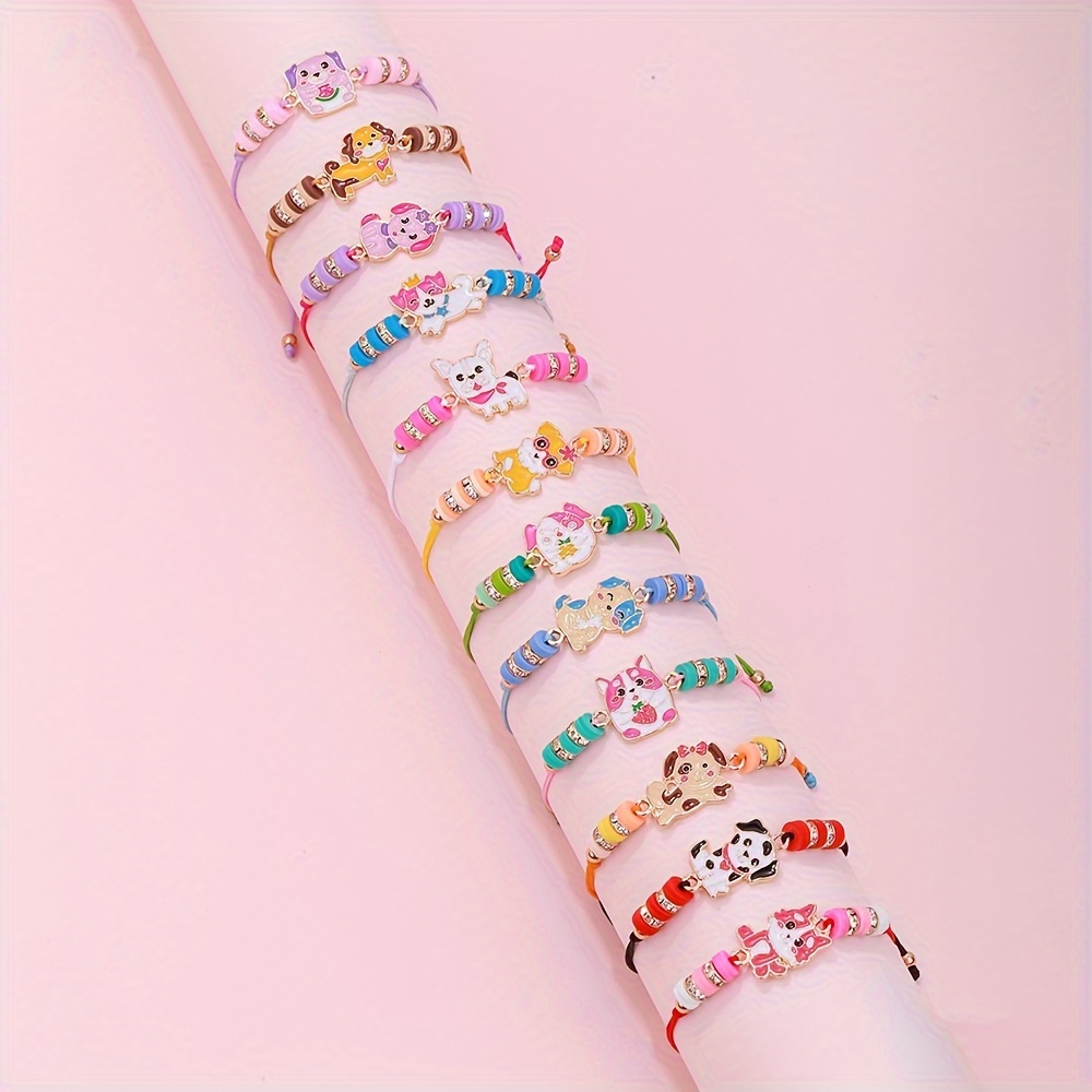 100 pulseras de bofetada con corazones coloridos, diseño de animales,  bandas retro para niños y adultos, regalos de cumpleaños en el aula (100