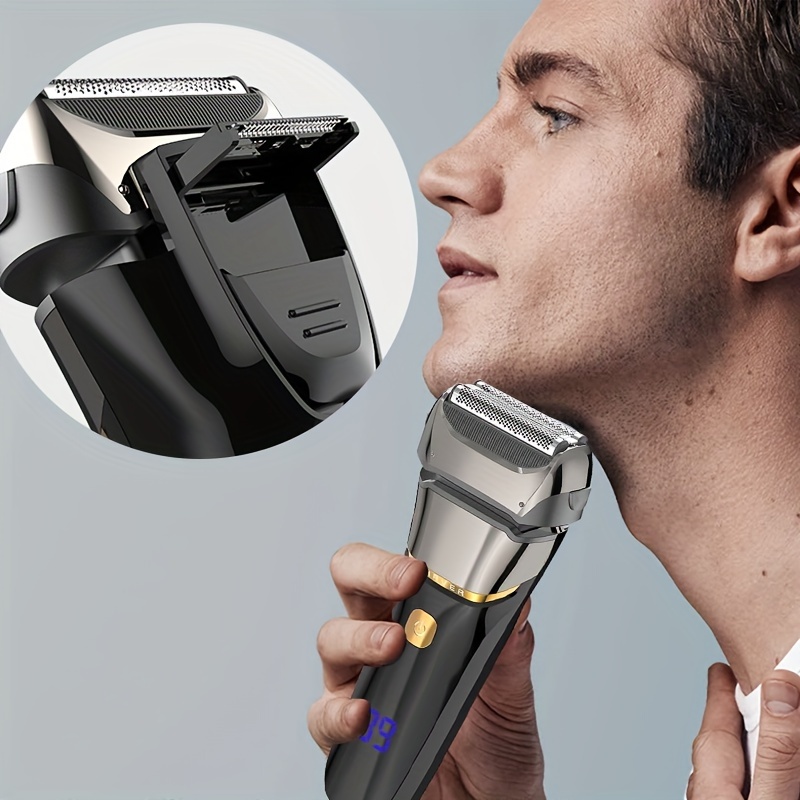 KENSEN Afeitadora Eléctrica Hombre, Maquina de Afeitar Barba, IPX6