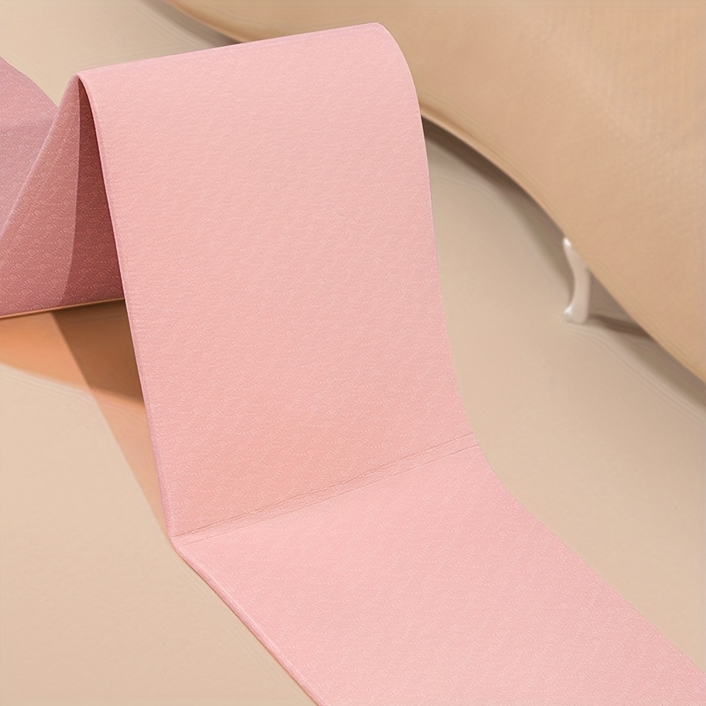 Thick TPE Yoga Mat w/ Guide Lines - Ideal for Students & Beginners