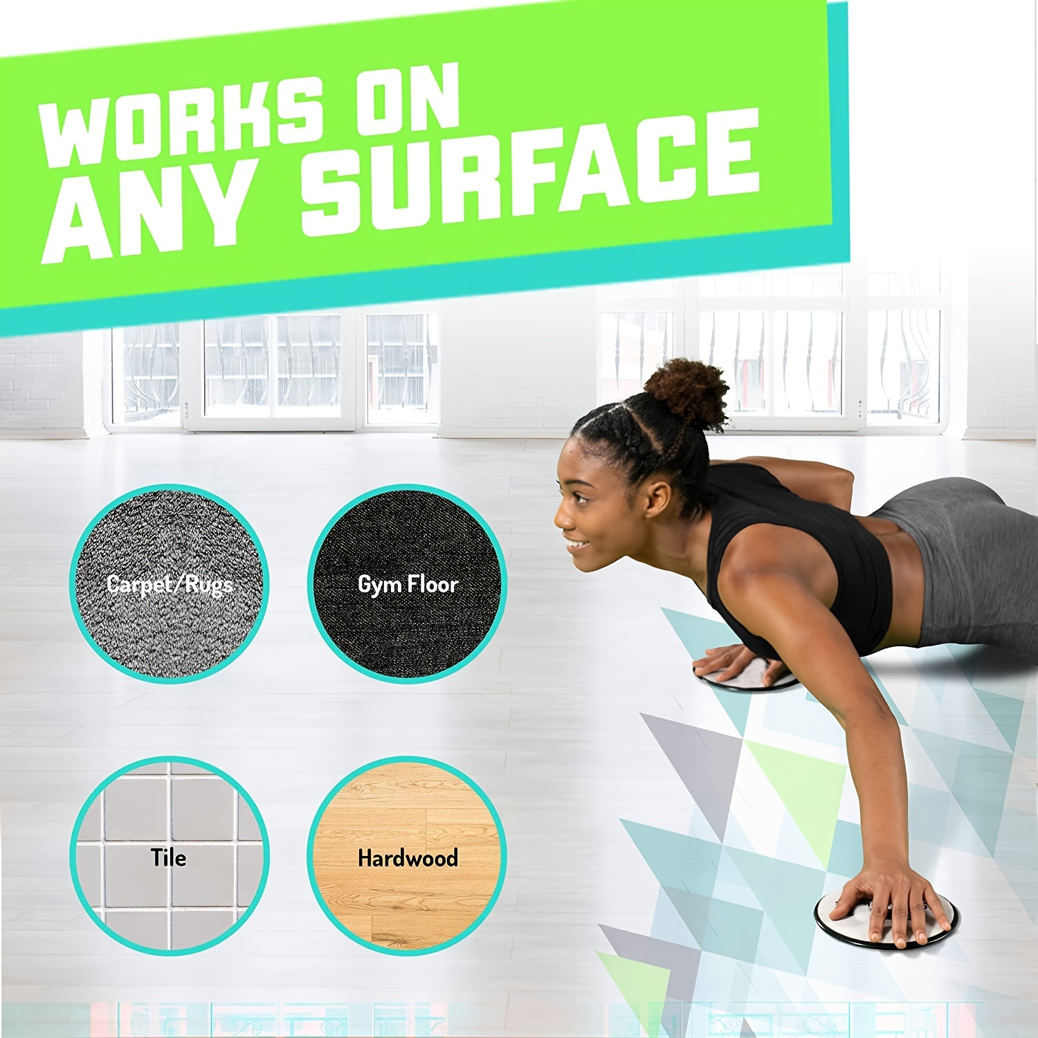 Core Muscle toning Disc Sliders Home Fitness Workout - Temu