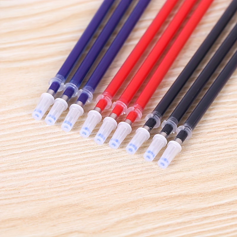 Bag Gel Pen Refill Office Signature Rods Red Blue Black Ink - Temu