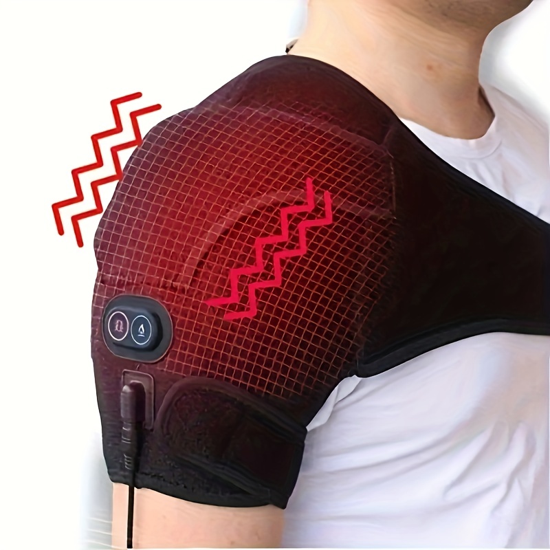 Hot Compress Single Shoulder Physical Support Electric - Temu