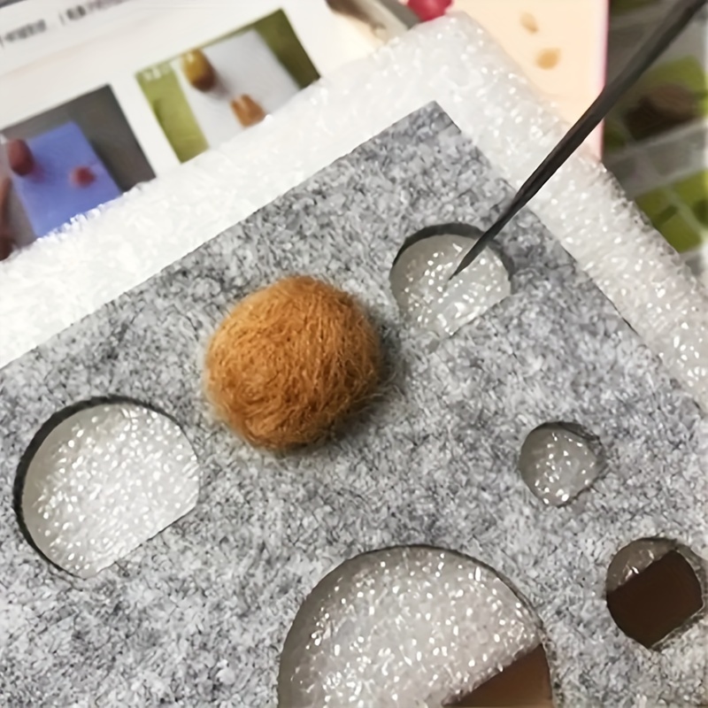Wool Felt Mold Template Kits For Plush Toy Ears Eyes Nose - Temu