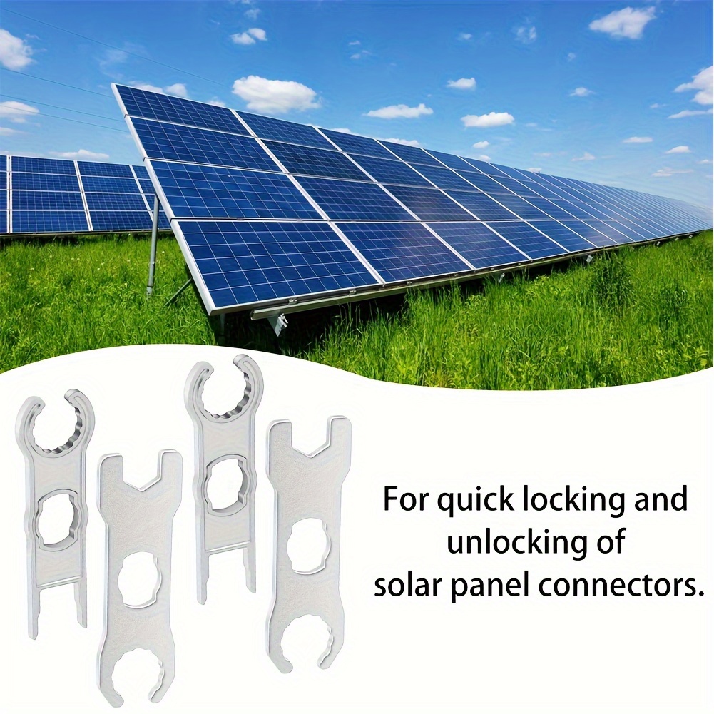 Clés à outils de connecteur solaire, outil d'assemblage de connecteur de  panneau solaire pour connecteurs