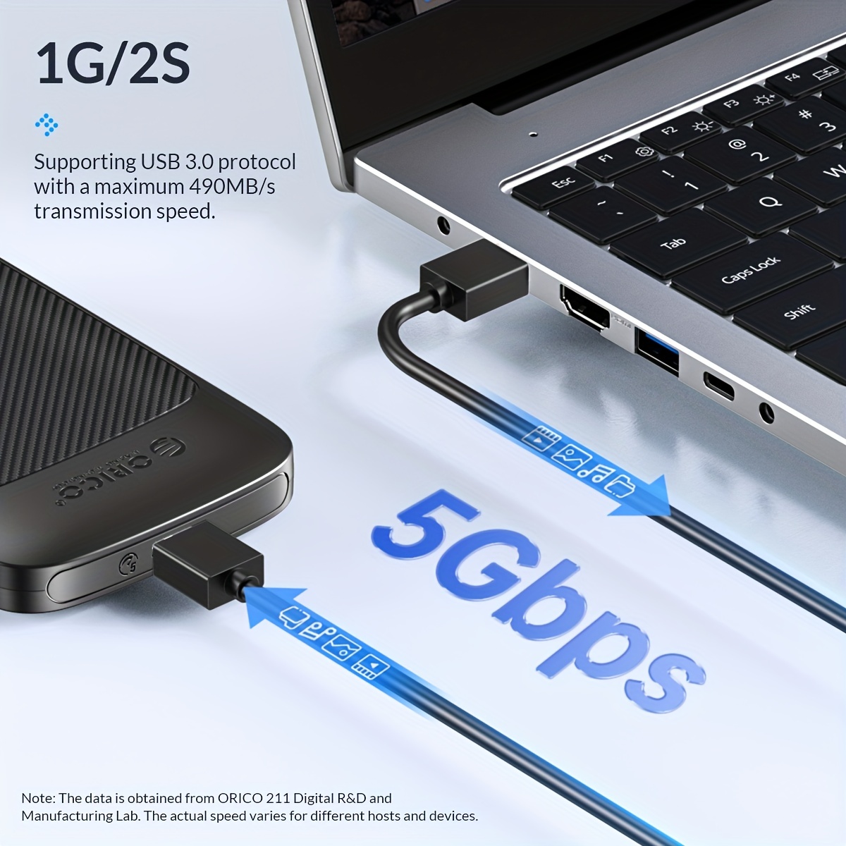 Orico Adaptateur USB Bluetooth 4.0 pour PC Portable, Ordinateur de