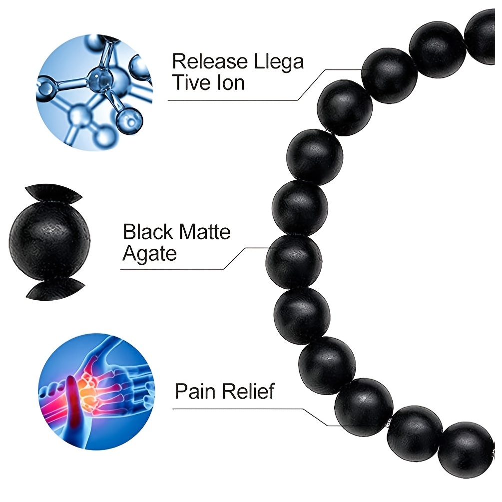 Men's Adjustable Rock Bracelet For Stress Relief