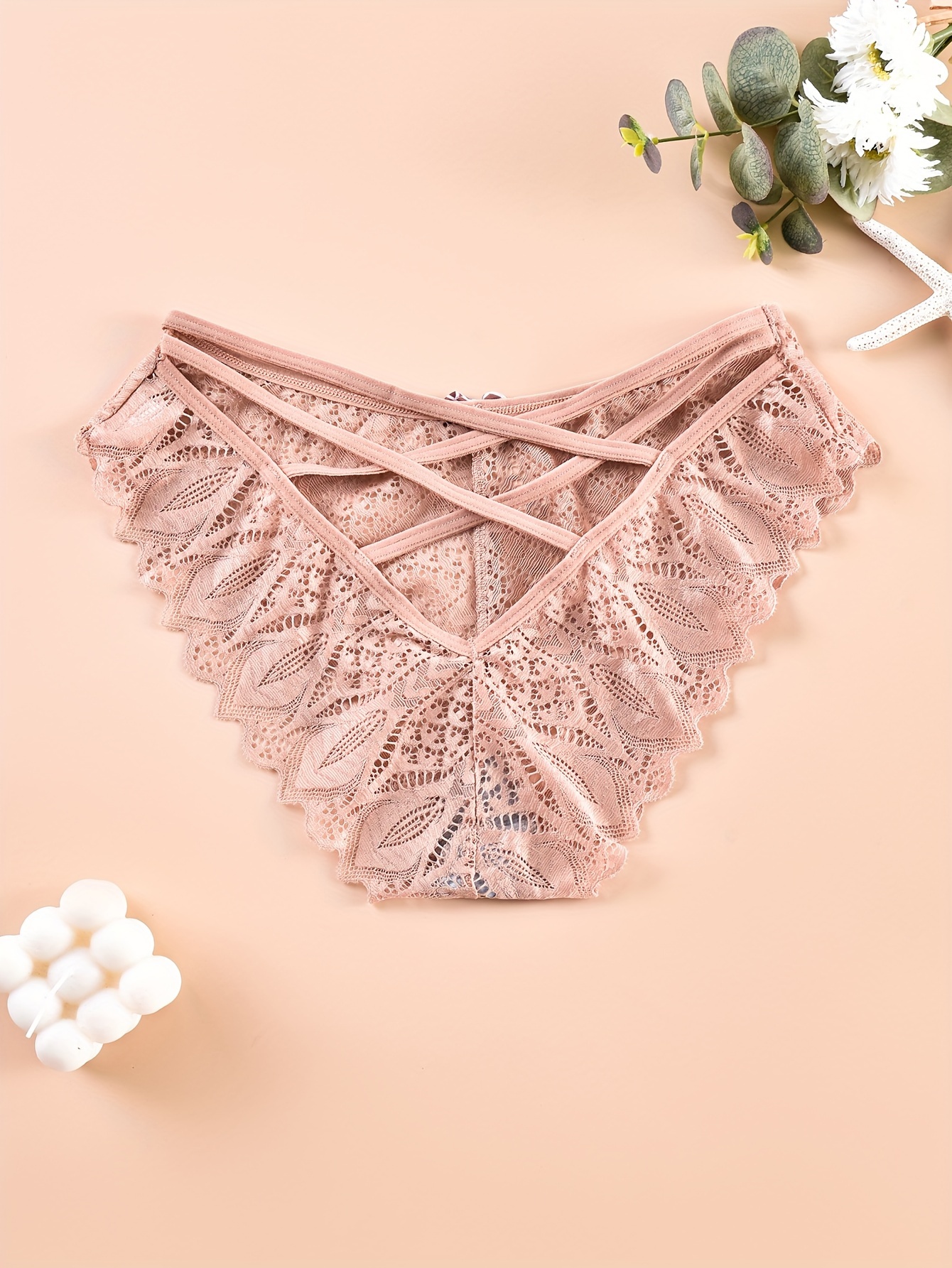 Strappy Lace Cheeky Panty