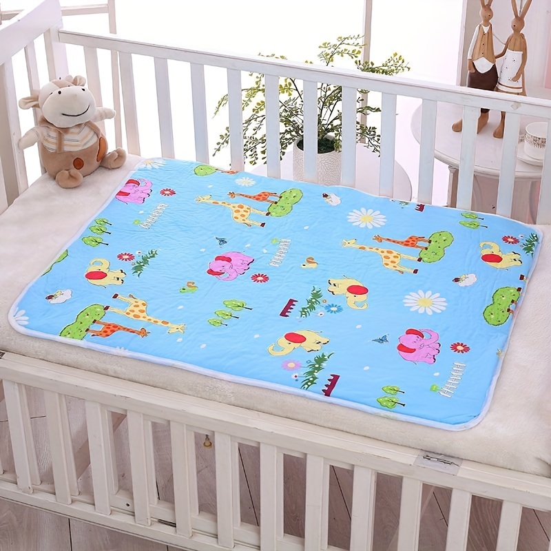 1 Pc Baby Changing Mat Cartoon Cotton Waterproof Sheet Baby Pad Table  Diapers Ur