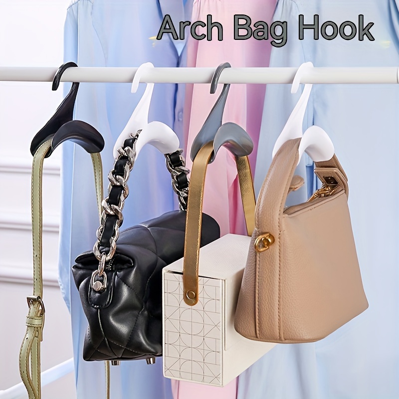 Coat Hanger Bag Hanger Wardrobe Handbag Hat Silk Scarf - Temu