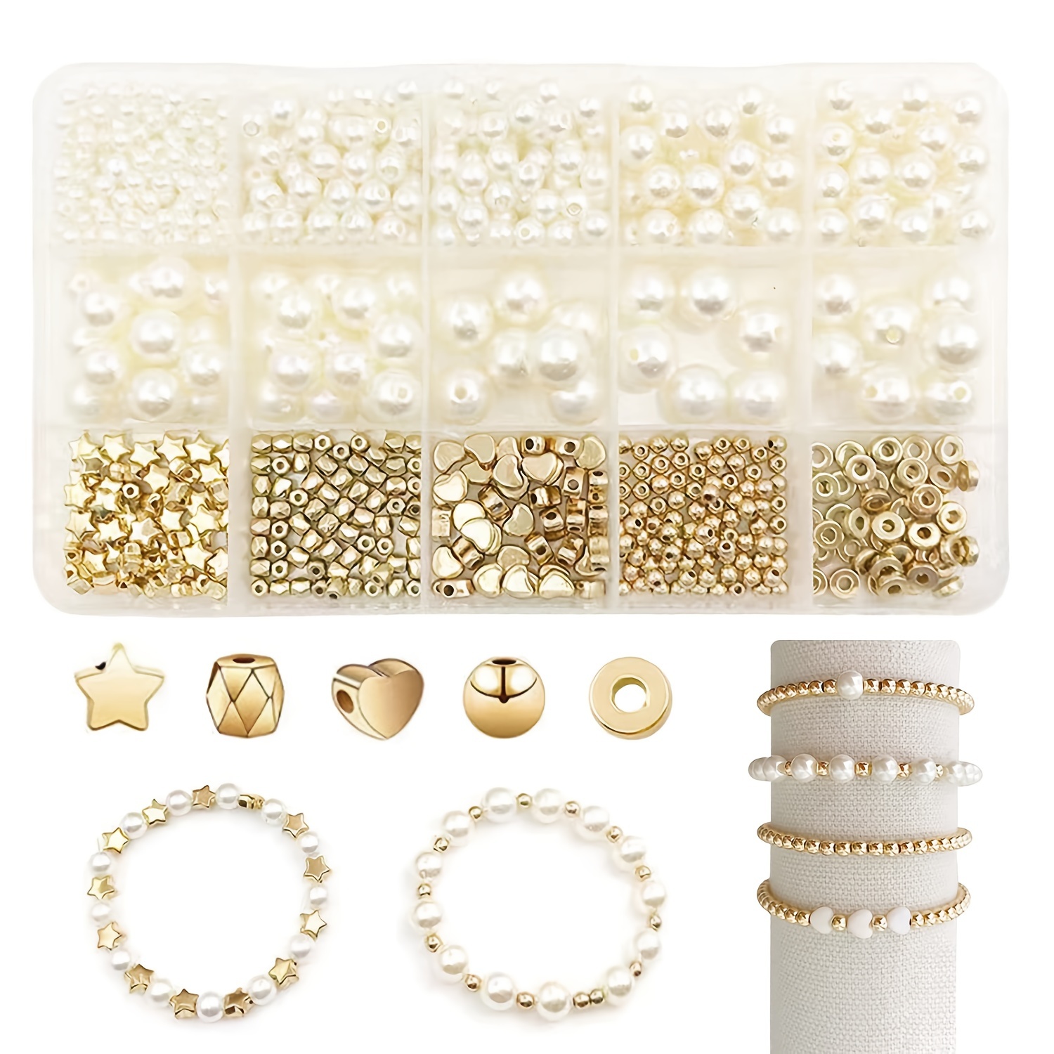 DIY Necklace Bracelet Earrings Set Jewelry Making Kit Handmade
