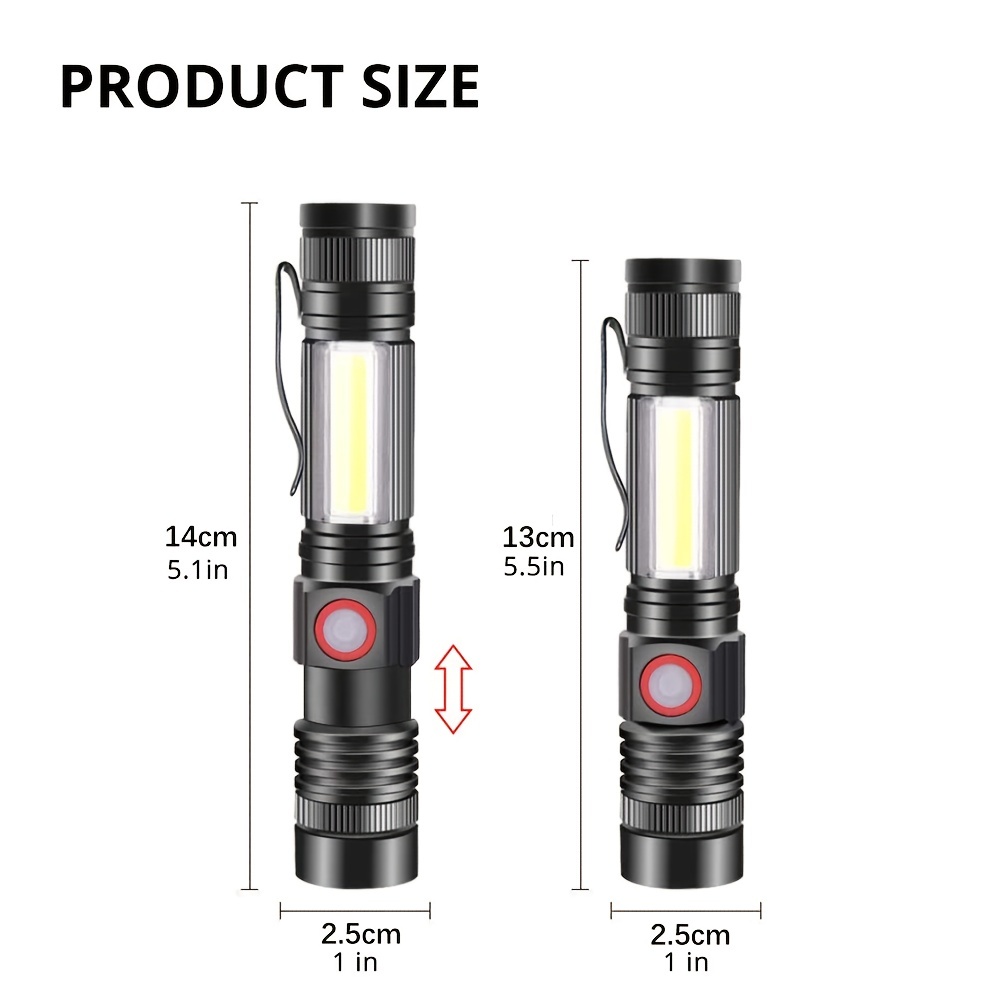 Las mejores ofertas en Linterna LED recargable Luz de trabajo