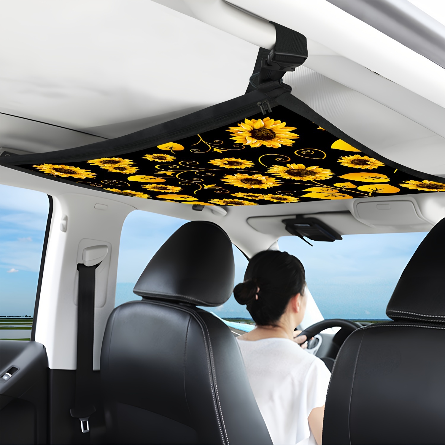 Sunflower car deals interior