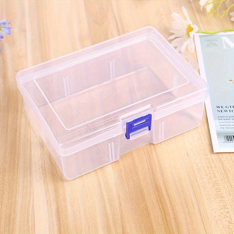 Plastic Storage Box 5/ Clear Cover Dustproof Jewelry Storage - Temu